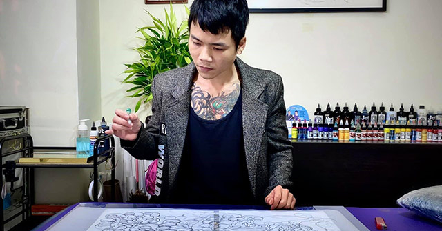 Quang Hải Tattoo: Hành trình 6 năm khổ luyện với nghề xăm