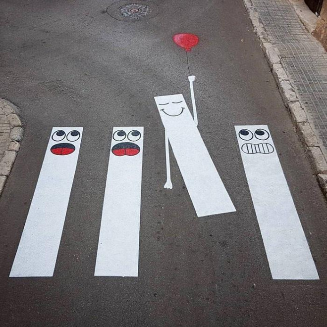 Những góc phố xấu xí trở nên đẹp lạ nhờ sáng tạo "lầy lội" của họa sĩ người Pháp - 9