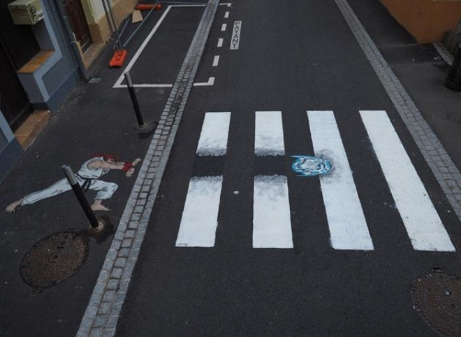 Những góc phố xấu xí trở nên đẹp lạ nhờ sáng tạo "lầy lội" của họa sĩ người Pháp - 11