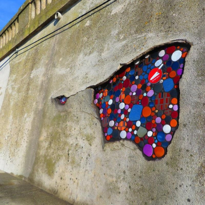 Biến ổ gà trên đường phố thành tác phẩm nghệ thuật: Anh tài là đây chứ đâu! - 10