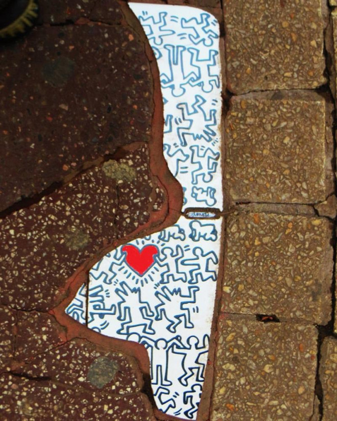 Biến ổ gà trên đường phố thành tác phẩm nghệ thuật: Anh tài là đây chứ đâu! - 8