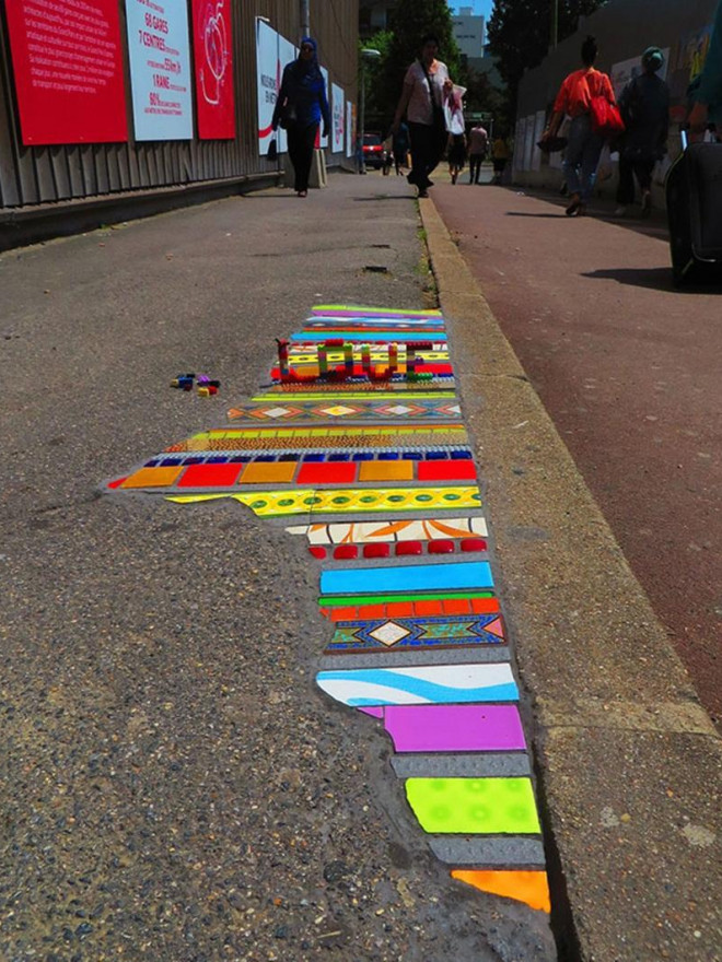 Biến ổ gà trên đường phố thành tác phẩm nghệ thuật: Anh tài là đây chứ đâu! - 20