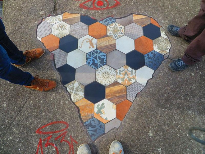 Biến ổ gà trên đường phố thành tác phẩm nghệ thuật: Anh tài là đây chứ đâu! - 30