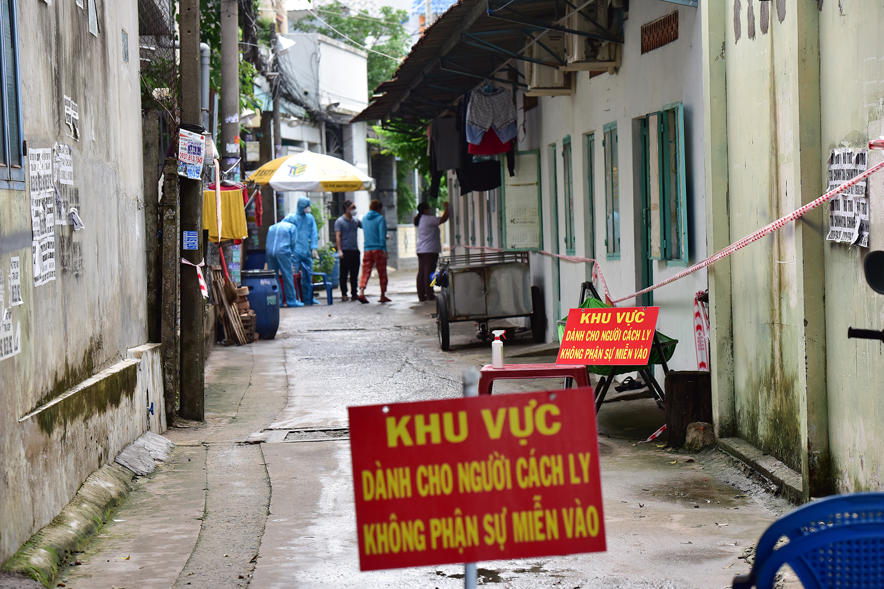 TP.HCM phong toả nhiều địa điểm trên toàn thành phố - 1