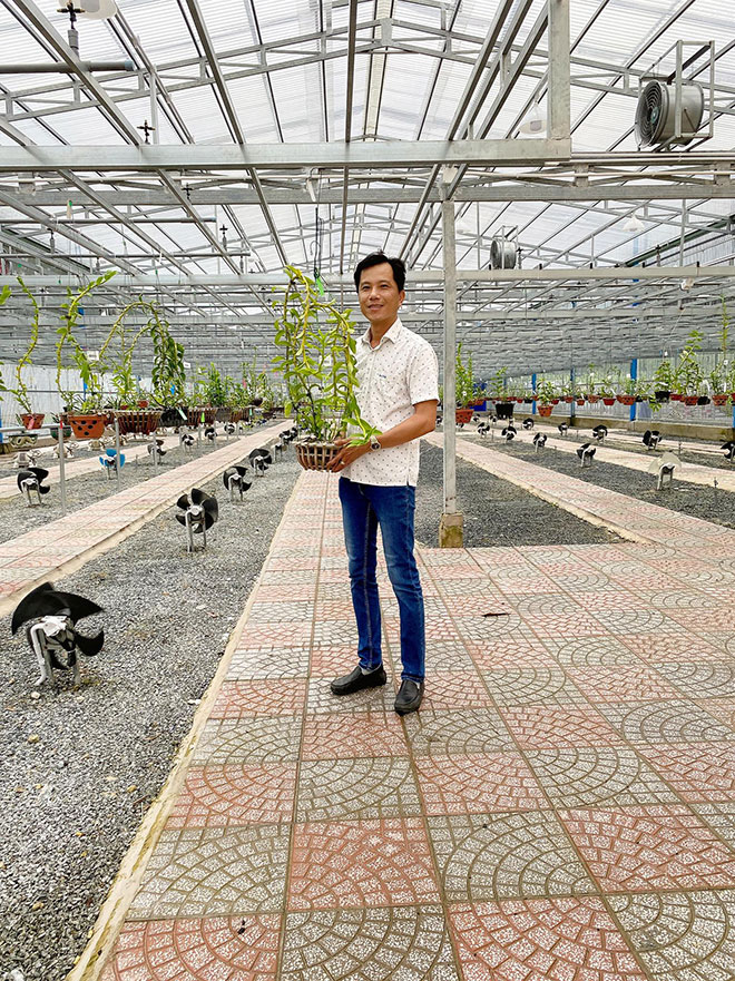 Cơ duyên bất ngờ của ông chủ vườn lan Tuấn Đoàn ở Bình Dương - 3