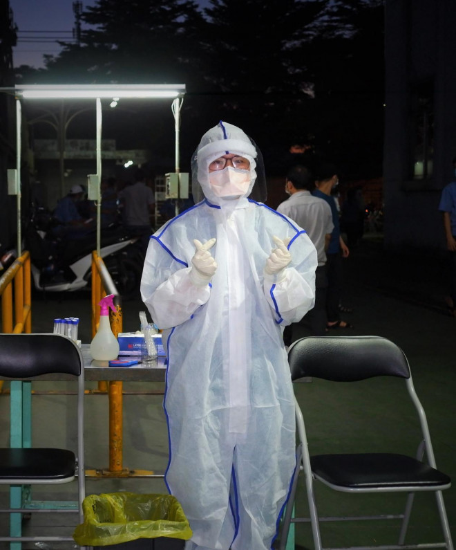 TP HCM: Xuyên đêm truy vết liên quan 1 phụ nữ làm ở căn tin - 1