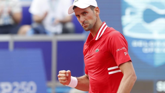 Video tennis Djokovic - Molcan: "Rain break"  rushed, impressive coronation (Belgrade Open Final) - 1