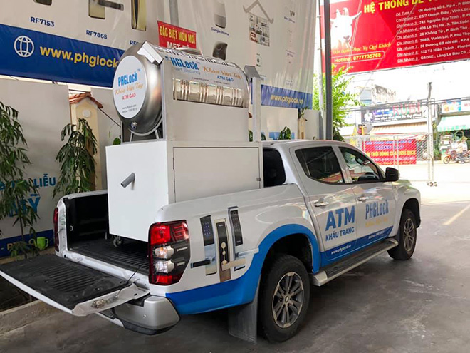 “ATM gạo” tái xuất, hỗ trợ người dân vùng dịch vượt qua khó khăn - 1