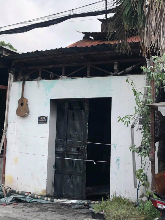 Cháy nhà ở Sài Gòn, vợ chết, chồng và con bị thương - 2