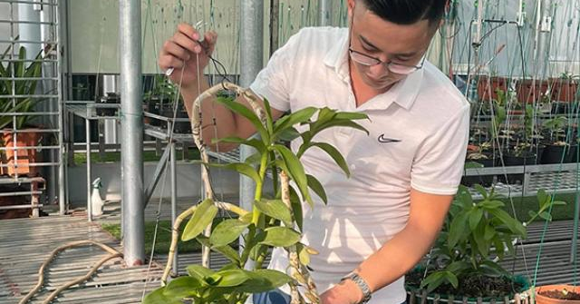 Ông chủ vườn lan Nguyễn Ngọc Duy và hành trình chinh phục đam mê đáng ngưỡng mộ