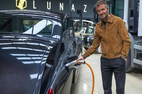 David Beckham rót tiền vào hãng xe điện hóa đặc biệt