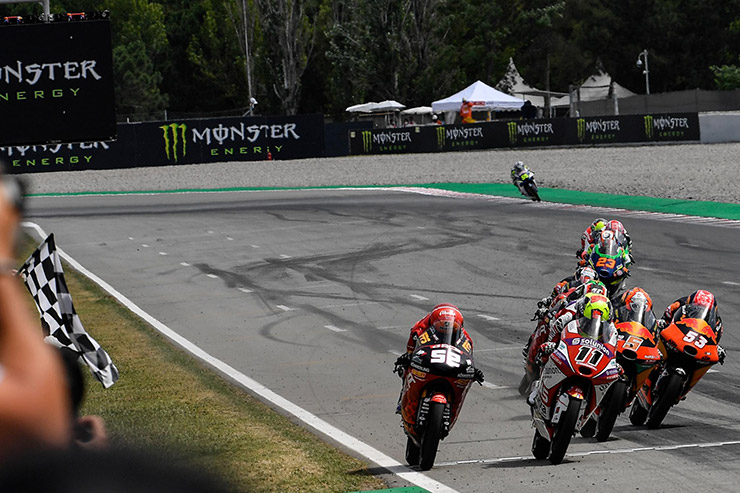 Racing MotoGP, Catalan GP: 