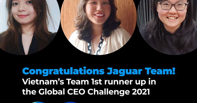 3 cô gái Việt Nam giành ngôi Á Quân cuộc thi P&G CEO Challenge 2021