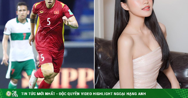 Cô gái thức cả đêm cổ vũ Văn Hậu thi đấu ngoài đời xinh đẹp cỡ này!