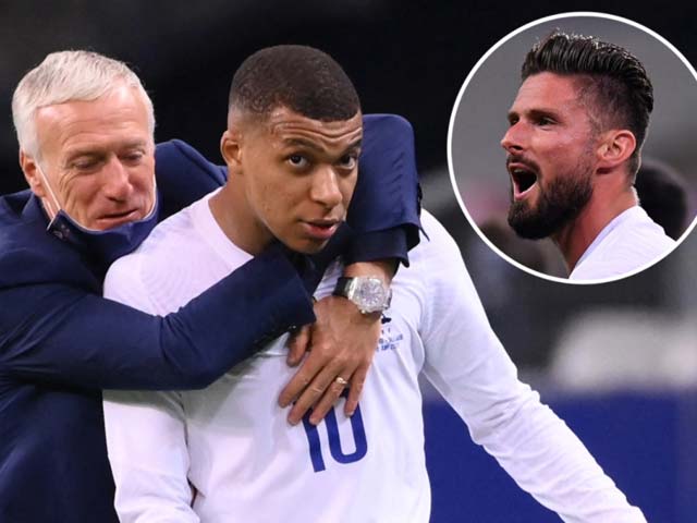 Mbappe điên máu vì bị Giroud gây hấn, ĐT Pháp nổi “sóng ngầm” trước EURO - 1
