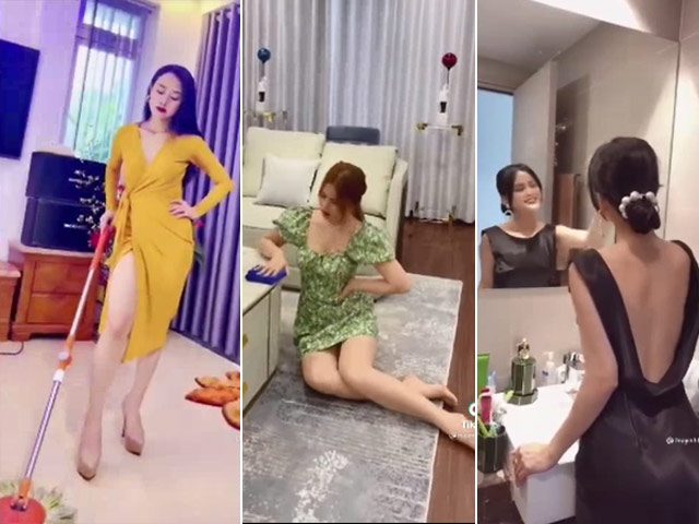 Clip: Chị em điên đảo với trào lưu &#34;biến hình&#34; khi ở nhà - 3
