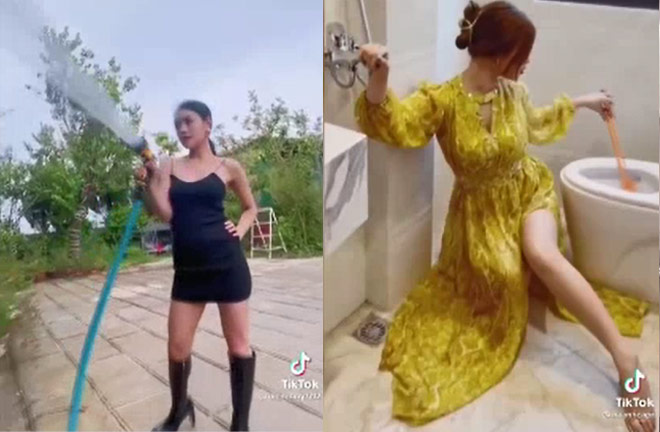 Clip: Chị em điên đảo với trào lưu &#34;biến hình&#34; khi ở nhà - 4