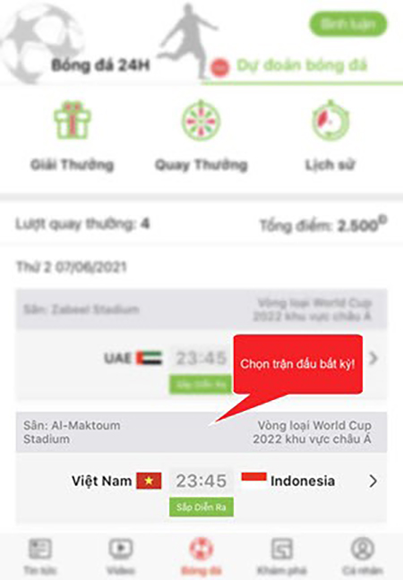 Predict the result of the Vietnam - UAE match, win a gift - 3