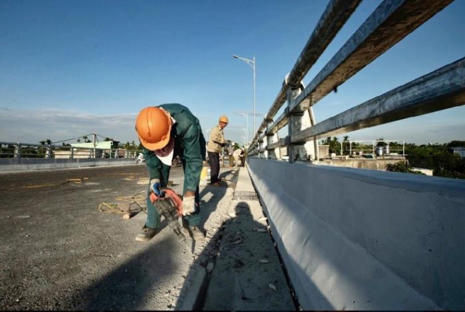 Cận cảnh cầu Quang Thanh hình "hạt gạo" nối Hải Phòng - Hải Dương - 7