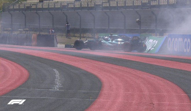 F1 racing, French GP test run: 
