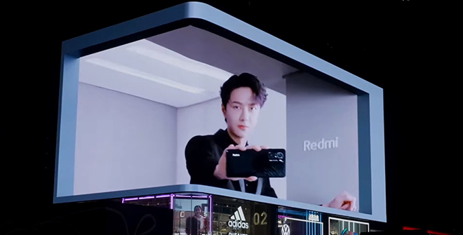 Quảng cáo Billboard siêu "đỉnh" của smartphone chơi game Xiaomi Redmi K40 - 1