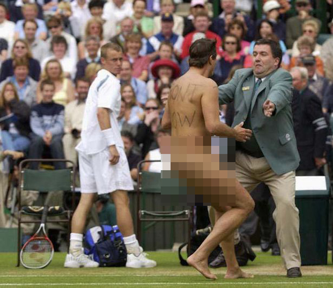 "Blushing"  incidents at the luxurious Wimbledon with pure white - 6