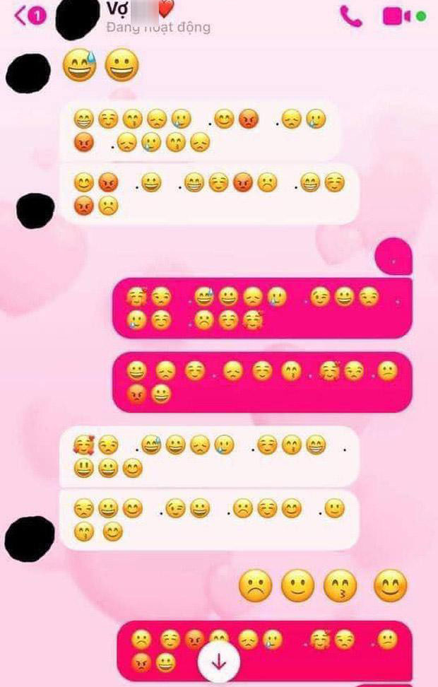 Hào hứng bắt trend &#34;bảng chữ cái đột biến&#34; từ Emoji &#34;bóc phốt&#34; chồng ngoại tình - 1