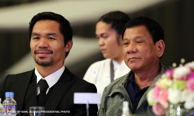 Tổng thống Philippines thách thức võ sĩ quyền anh kiêm thượng nghị sĩ Pacquiao - 1