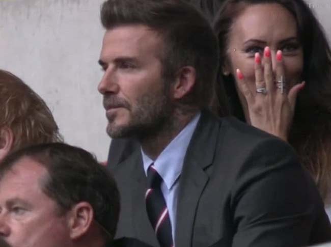 Vẻ điển trai của Beckham làm lu mờ trận Anh đại thắng Đức ở Euro 2020 - 1