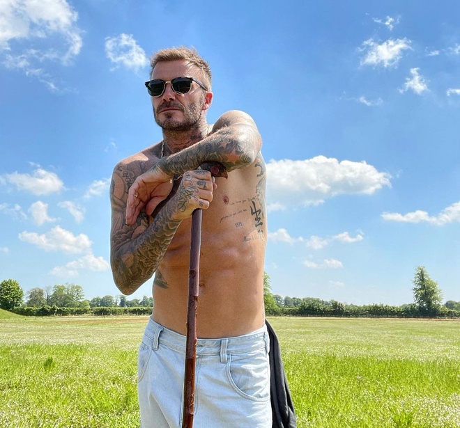 Vẻ điển trai của Beckham làm lu mờ trận Anh đại thắng Đức ở Euro 2020 - 5