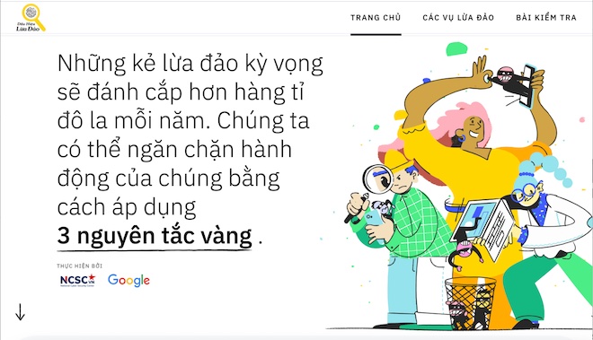 Để phòng tránh mất tiền vào tay hacker, hãy tham khảo website này của Google - 3