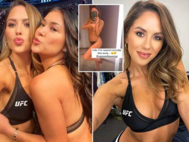 Hot girl UFC khoe ”vòng 1”, kiếm tiền nhiều hơn đả nữ thi đấu ”sứt đầu mẻ trán”