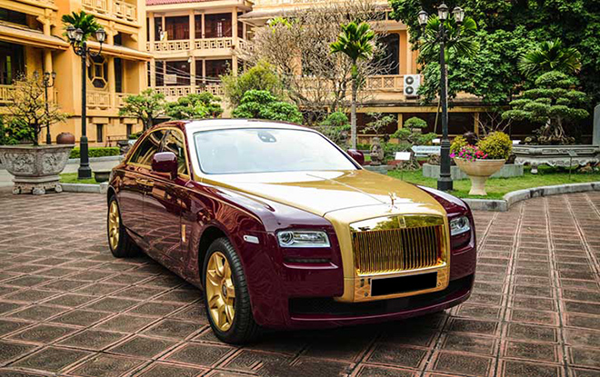 Rolls-Royce Ghost &#34;dát vàng&#34; của Chủ tịch FLC có gì đặc biệt - 1