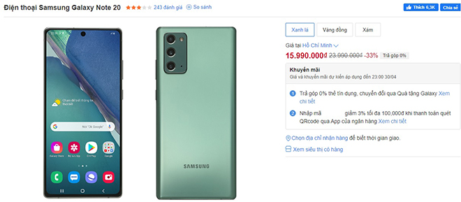 Điểm mặt smartphone cao cấp của Samsung đang giảm giá nhiều nhất - 4