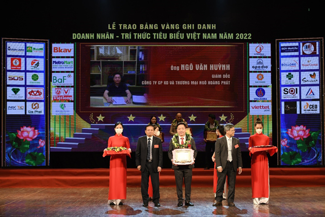 NGOHOANGPHAT lọt Top 20 Thương hiệu Vàng Việt Nam 2022 - 2