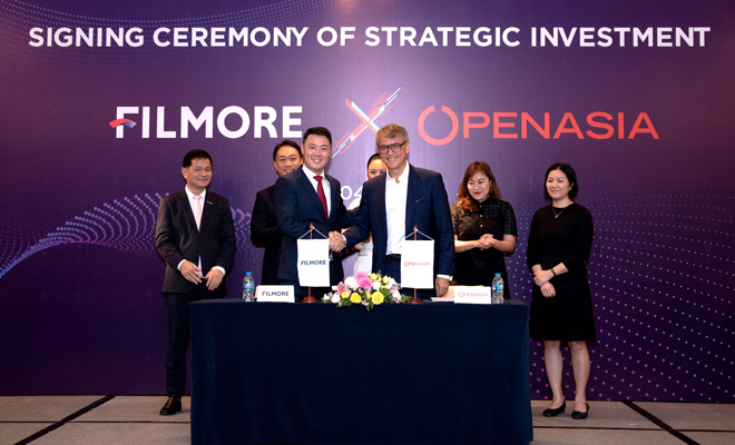 Filmore nhận đầu tư chiến lược từ Tập đoàn Openasia - 1