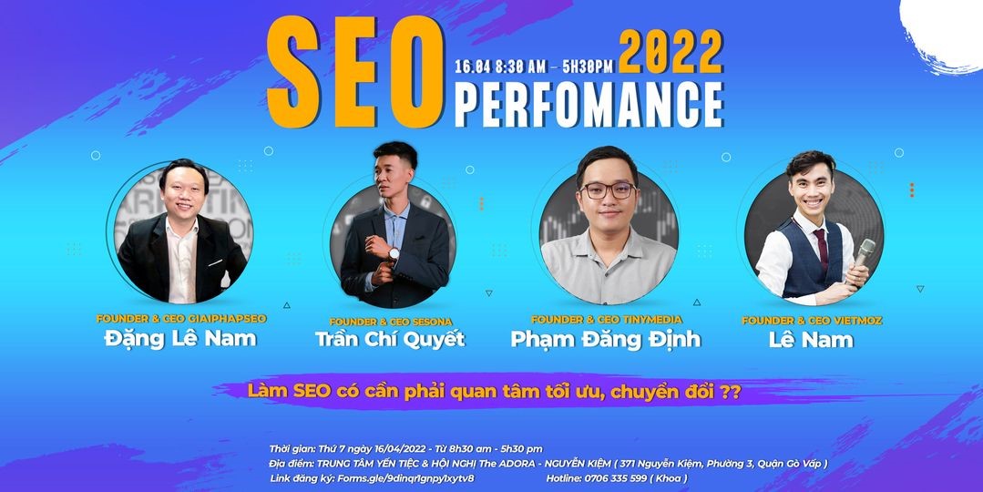 Việt Nam Seo Performance 2022 - Điểm khởi nguyên cho kỹ năng SEO “Chuyển Đổi” - 1