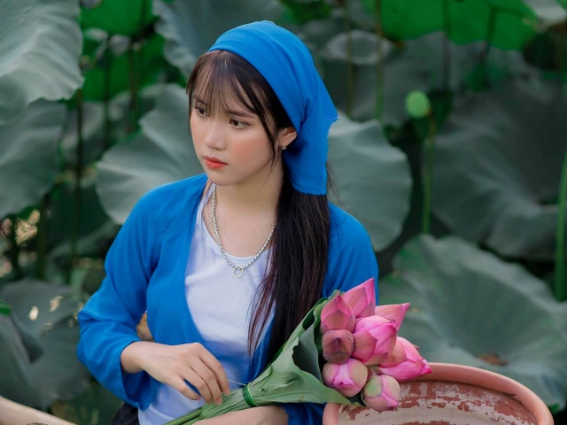 Thiếu nữ dân tộc Sán Dìu quê Thái Nguyên có nhan sắc nàng thơ, gây chú ý khi thi hoa hậu