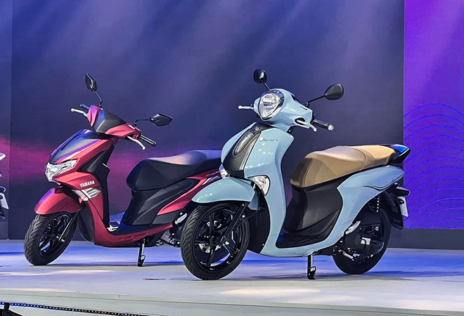 Bộ đôi xe tay ga Yamaha ra mắt thị trường Việt, giá từ 28,2 triệu đồng - 1