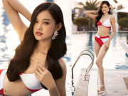 Nữ sinh Bến Tre cao 1m75 nổi bật trong loạt ảnh top 64 Miss World VN