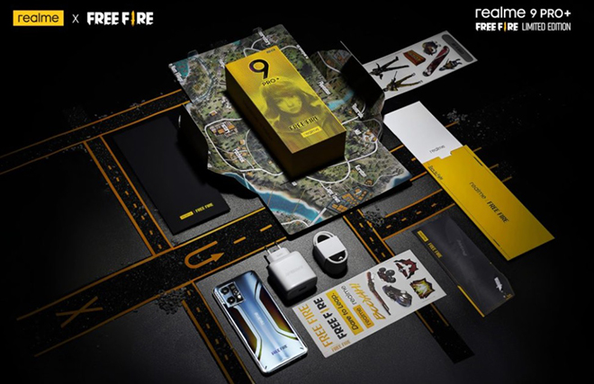Realme 9 Pro+ Free Fire bản giới hạn trình làng, nức lòng game thủ - 1