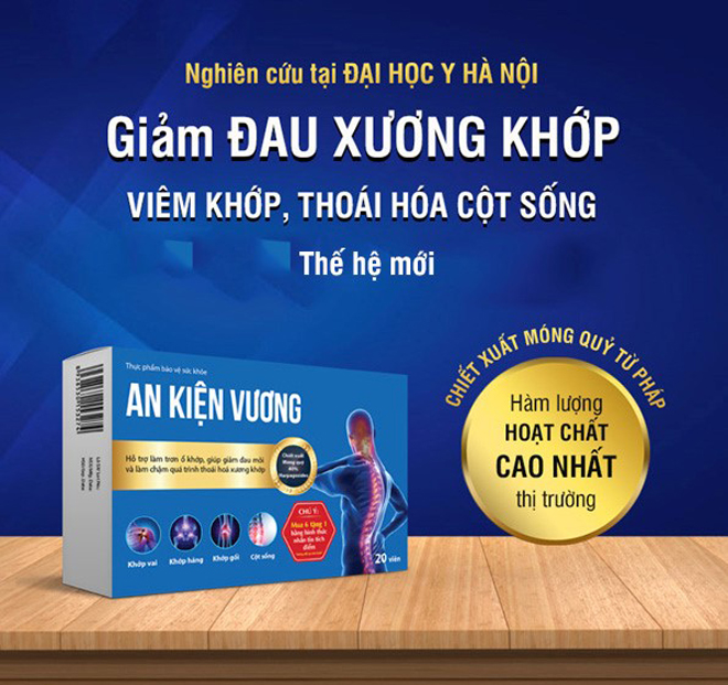 Công thức giảm đau xương khớp thế hệ mới, an toàn, hiệu quả cao - 2