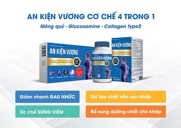 Công thức giảm đau xương khớp thế hệ mới, an toàn, hiệu quả cao - 1