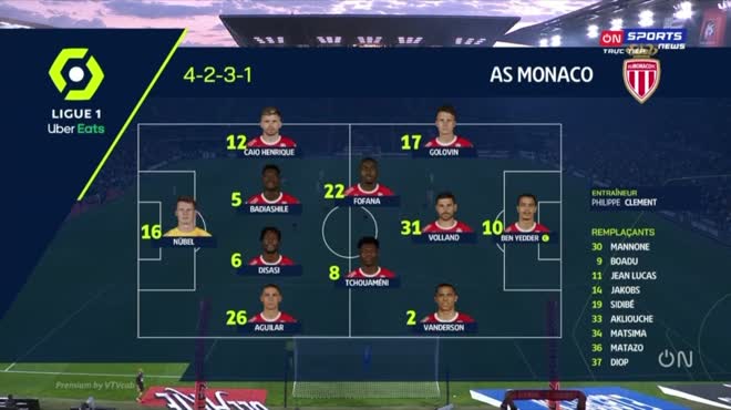 Video bóng đá Rennes - Monaco: Rượt đuổi 5 bàn, đe dọa top 3 (Vòng 32 Ligue 1)