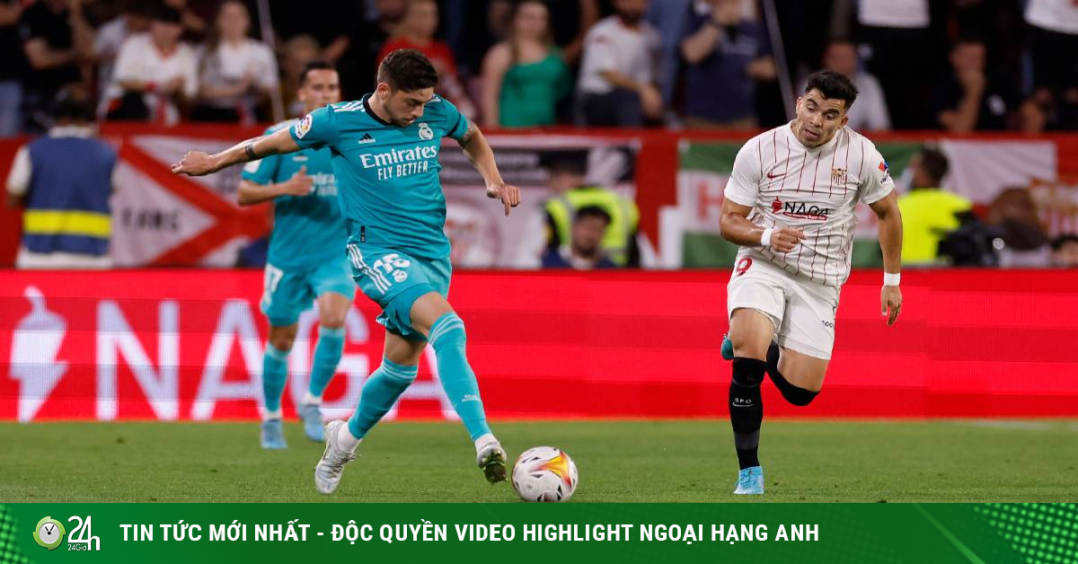 Video bóng đá Sevilla - Real Madrid: Ngược dòng kinh điển, chói sáng Benzema phút 90+2 (Vòng 32 La Liga)