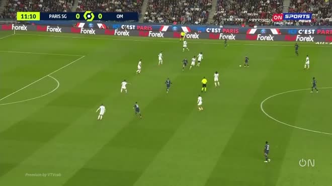 Video bóng đá PSG - Marseille: Chiến thắng sát nút, một loạt bàn thắng hụt (Vòng 32 Ligue 1)