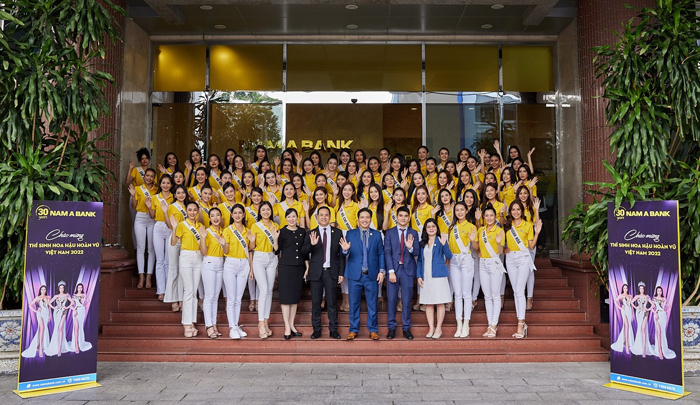 Nam A Bank - ngân hàng chính thức đồng hành cùng Hoa hậu Hoàn vũ Việt Nam 2022 - 1