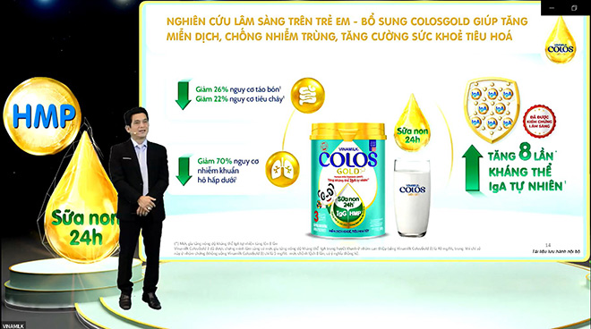 Hội thảo khoa học về tăng cường miễn dịch cho trẻ từ sữa non và lợi khuẩn HMP - 3