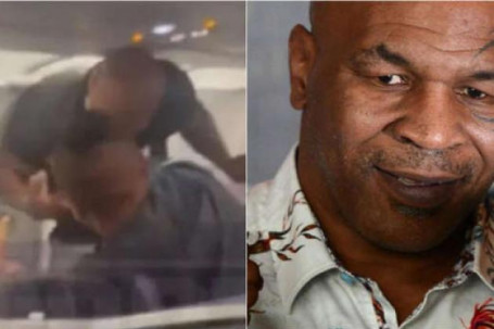 Sốc: Lộ clip Mike Tyson đấm chảy máu hành khách ngồi chung máy bay
