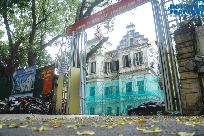 Cận cảnh hiện trạng những căn biệt thự Pháp cổ trứ danh trong lòng thủ đô Hà Nội - 5